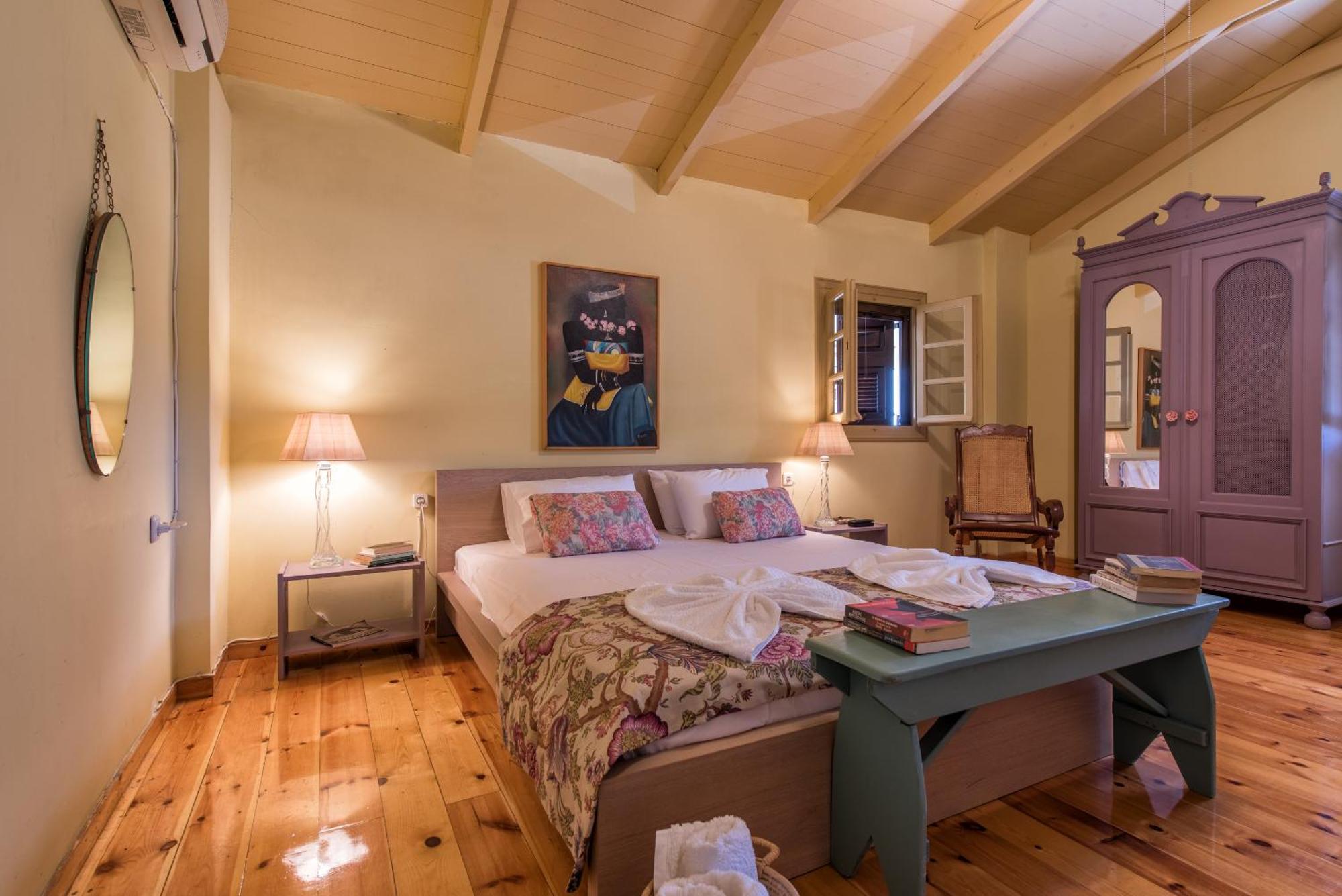 הוילה Agios Dimitrios  Sarakino House Of Literature מראה חיצוני תמונה